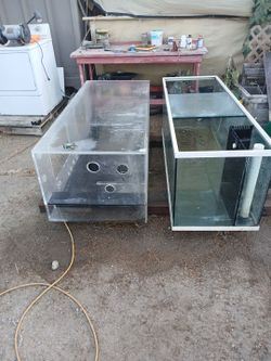 HUGE Aquarium with Base for filter