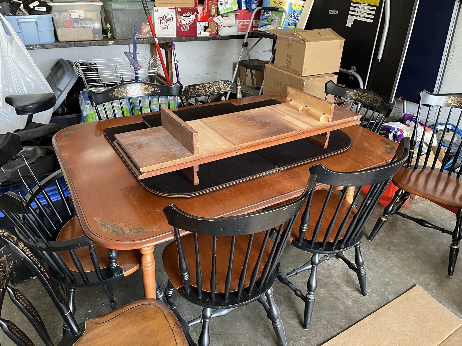 Vintage Hitchcock Wooden Dining Set - Main Image