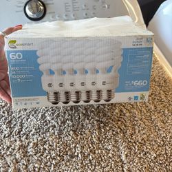 Ecosmart 60 Watt Equivalent.  12 Pack.