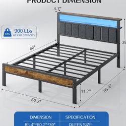 Queen Bed Frame 