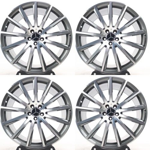 22" Staggered Mercedes-Benz GLS-GL-GLE-Class Rims Set of 4 22x9.5 22x11.5 5x112