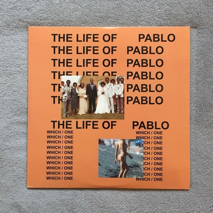 Kanye West The Life Of Pablo Clear Vinyl Import Unofficial