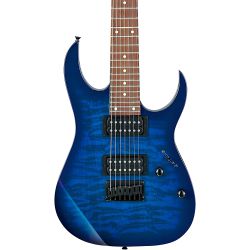 Ibanez 7-String Electric Guitar-  - Transparent Blue Burst (Like New)