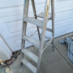 5 Foot Aluminum Ladder 
