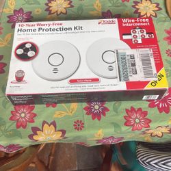 Kidde Voice Smoke Alarm Kit With 2 Units
