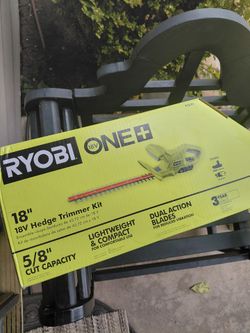 Ryobi Hedge Trimmer Kit 18v