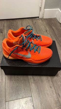 Kobe 6 total orange Nike size 13