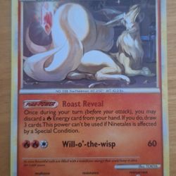 LP Ninetales Pokemon Card (HGSS, Heart Gold, Soul Silver, Call Of Legends, 17/95)