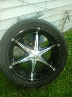 Free rim and tires