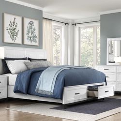 4-PCS Queen Size Bedroom Set In Offer 