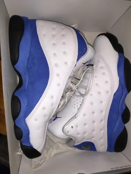 Size 9.5 Jordan retro royal blue 13s 9/10 condition OG box serious buyers only please and thanks