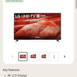 82’ LG 4k Smart Tv