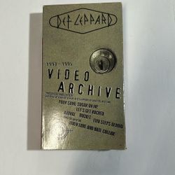 Def Leppard 1(contact info removed) Video Archive 