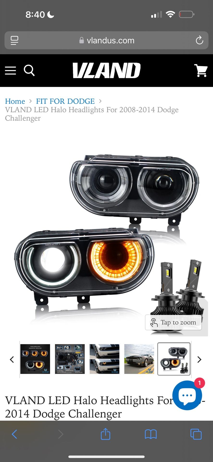 VLAND HEADLIGHTS