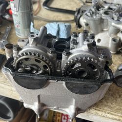 01-06 Yz250f Cylinder Head With Cams Ready To Install 