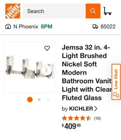 Bathroom vanity light