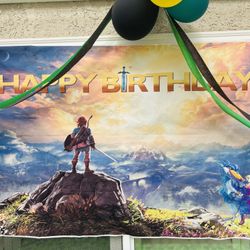 Zelda Birthday PartyDecorations
