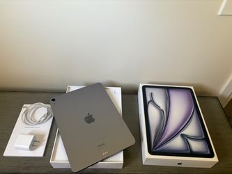 Silver Apple Ipad M2 Air