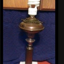 (RARE) 1849 ANTIQUE CORNELIUS & COMPANY LAMP