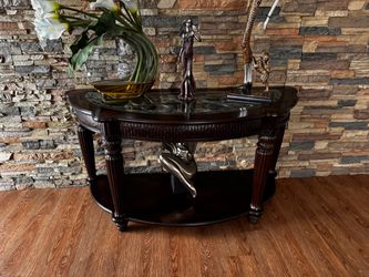 Matching 4-Piece Living Room Table Set – Coffee, End & Entryway Tables