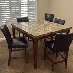 Kitchen table and chair set