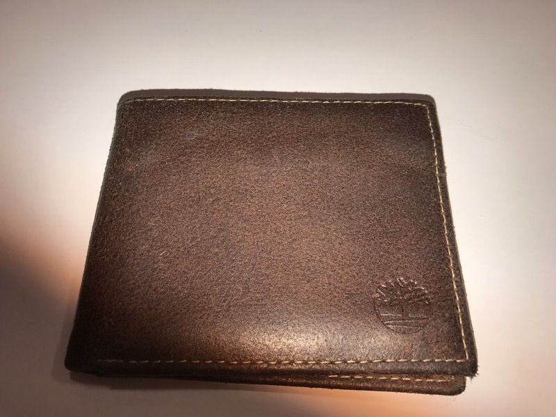 Genuine leather men's Timberland wallet