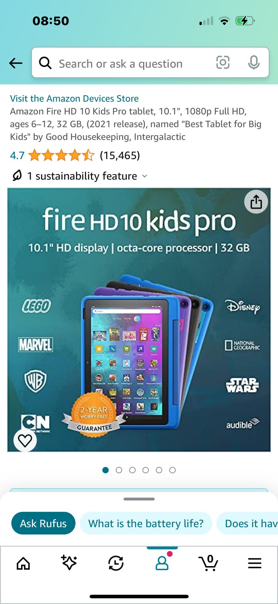 Kindle Fire HD Pro 2021