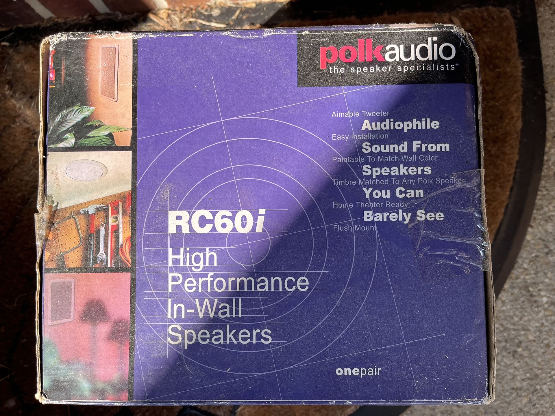 Polk RC60i In Wall Speakers