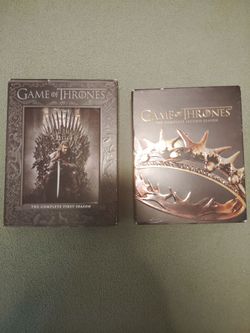 Game of Thrones Season 1 and 2