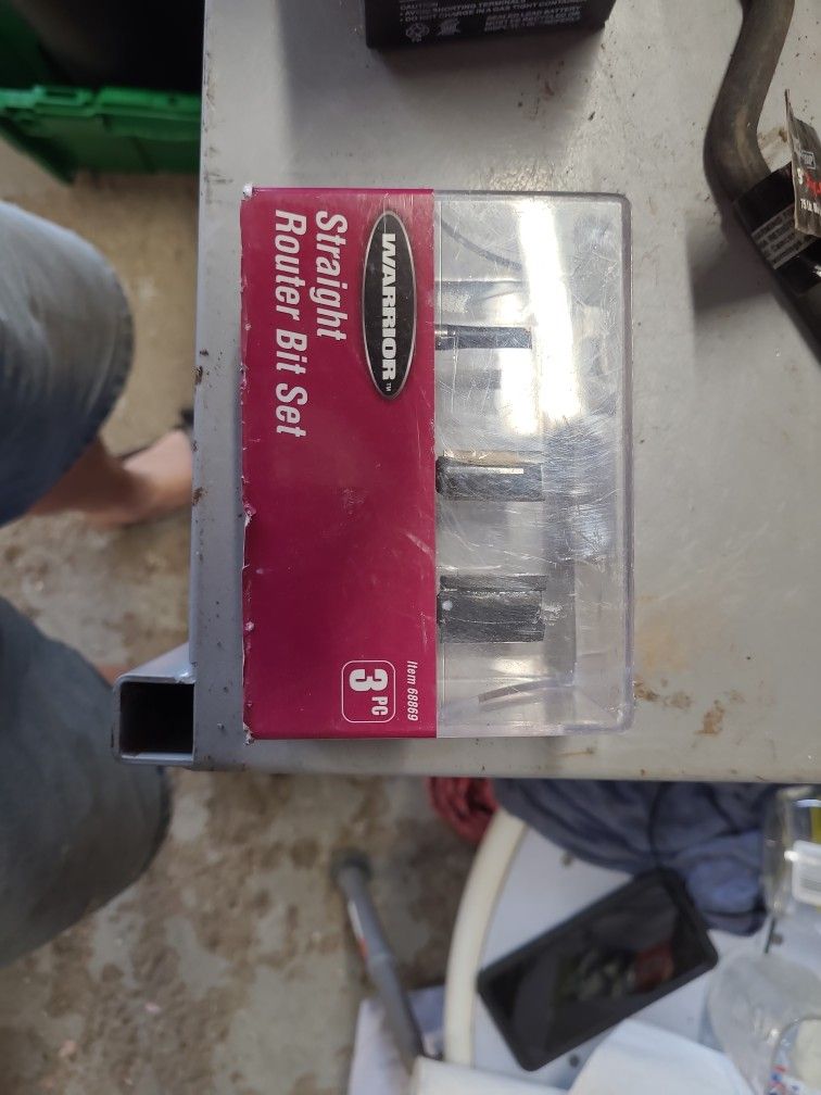 Three Piece Straight Router Set