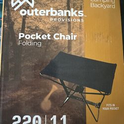 Camping Pocket Chair 20$ 