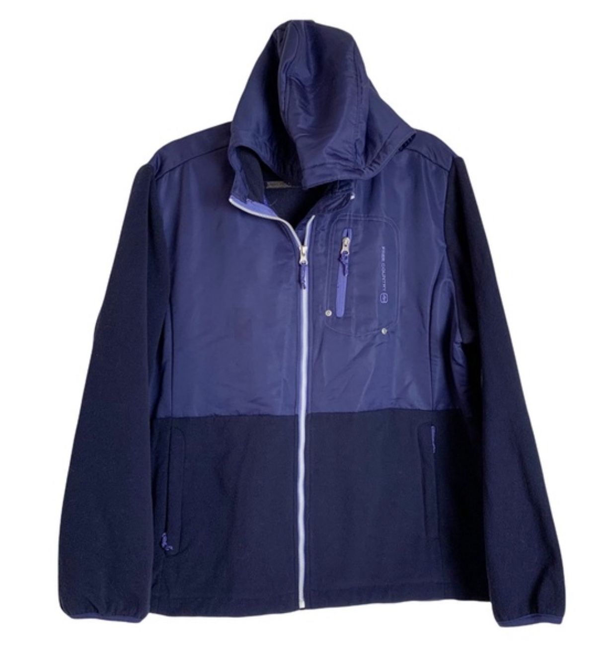 Size XL Navy Free Country Brand