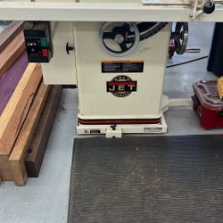 Jet 10” 3 HP tablesaw  