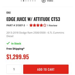 2013-2018 Ram Edge Juice With Attitude CTS3