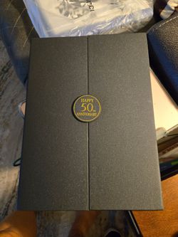 50th Anniversary guest book