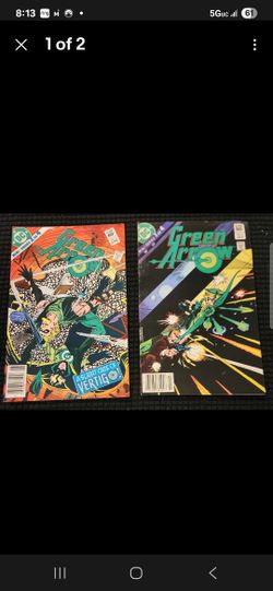 Dc Comics Lot Of Green Arrow #1 2