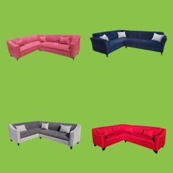 Brand NEW SECTIONAL COUCHES  Sofas CHAISE 