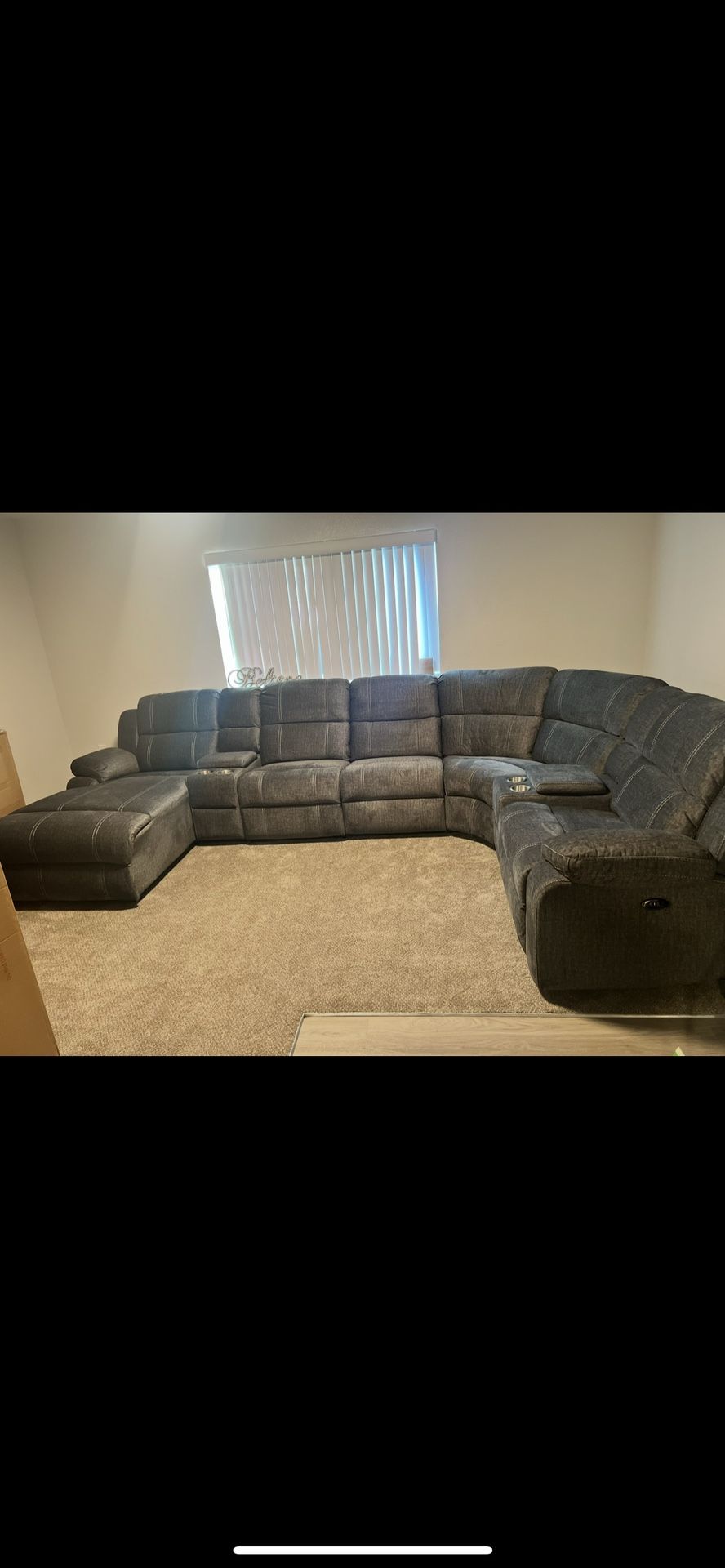 6 Piece Reclining Sectional