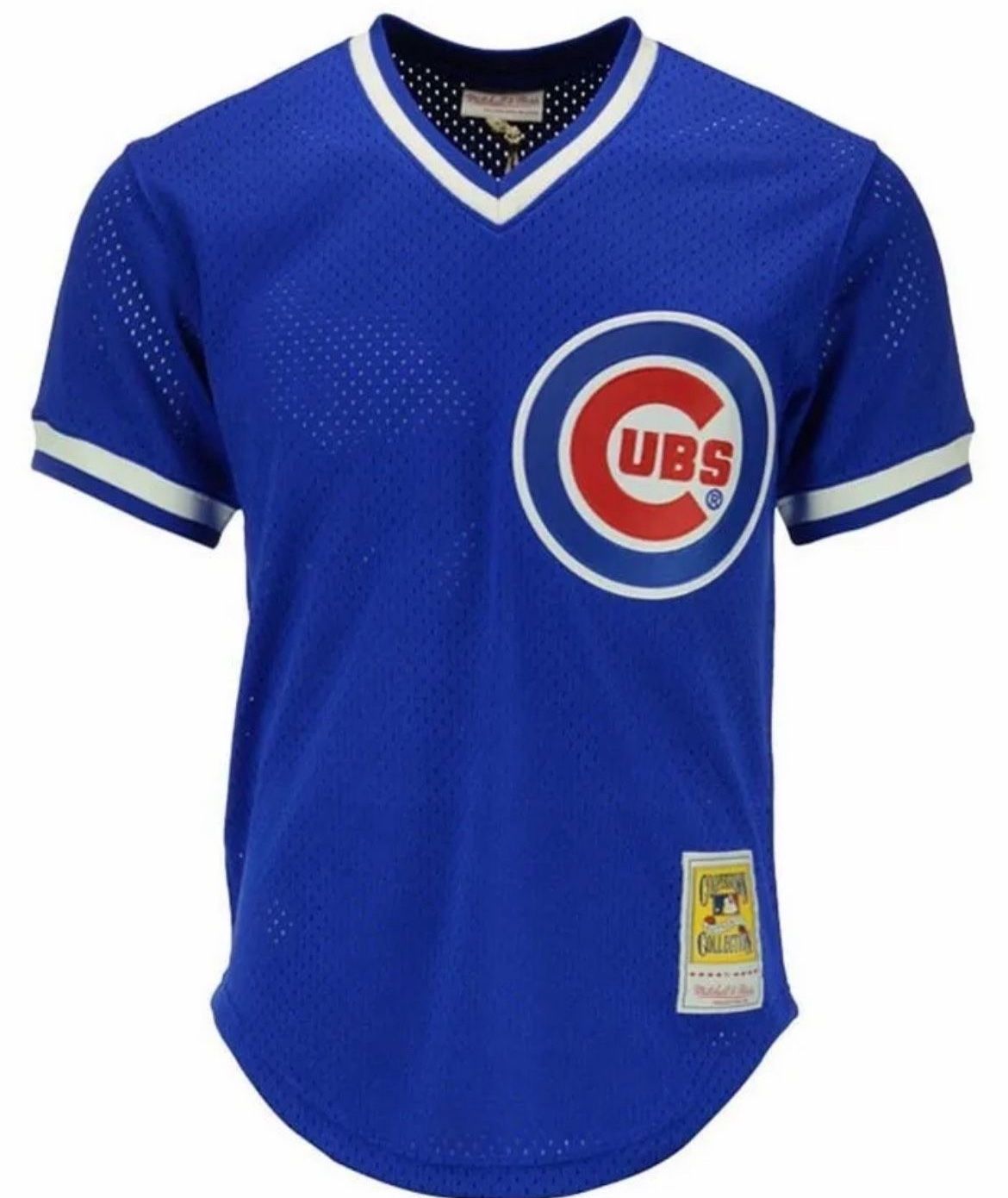 Mitchell &Ness Royal Blue MLB Chicago Cubs Ryne Sandberg 1984 Pullover Jersey