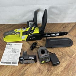 Ryobi 18v 10 Inch Chainsaw Kit