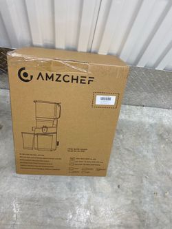 AMZCHEF Slow Juicer Cold Press Masticating Juicer