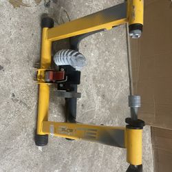 Elite Indoor Bike Trainer Yellow Workout Bicycle Excercise Equipment 