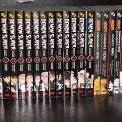 Manga ( Demon Slayer, Jjk, Vinland Saga) 