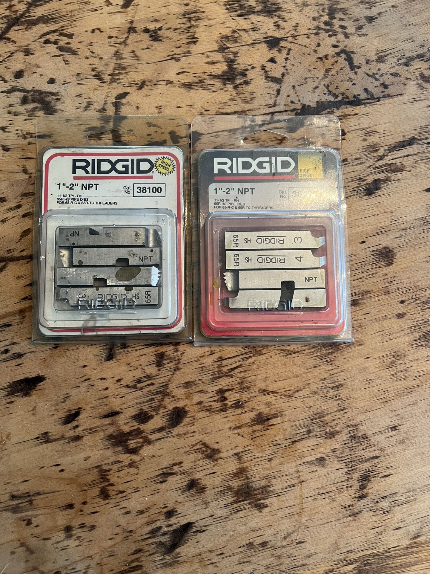 Ridgid 1/2 NPT Threaders # 38100 Both For $100.00