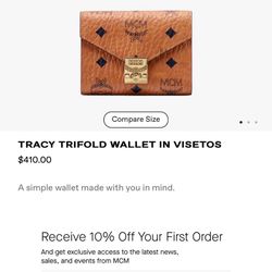 MCM Wallet New Just Open Box