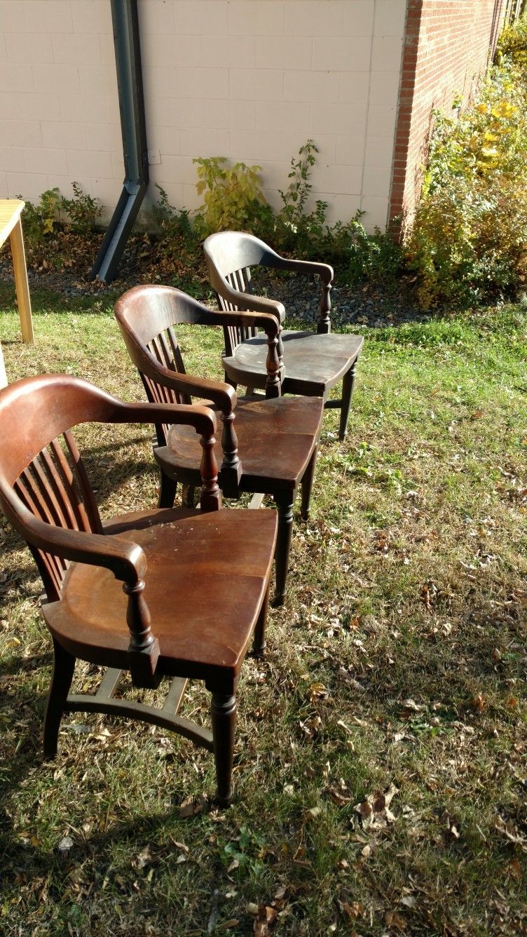 Wood chair