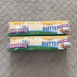Squeeezy Butter Lot of 2 