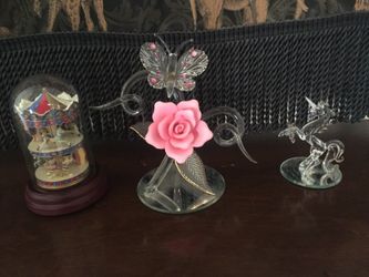 Blown glass figurines