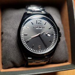 Coach Watch Black 
