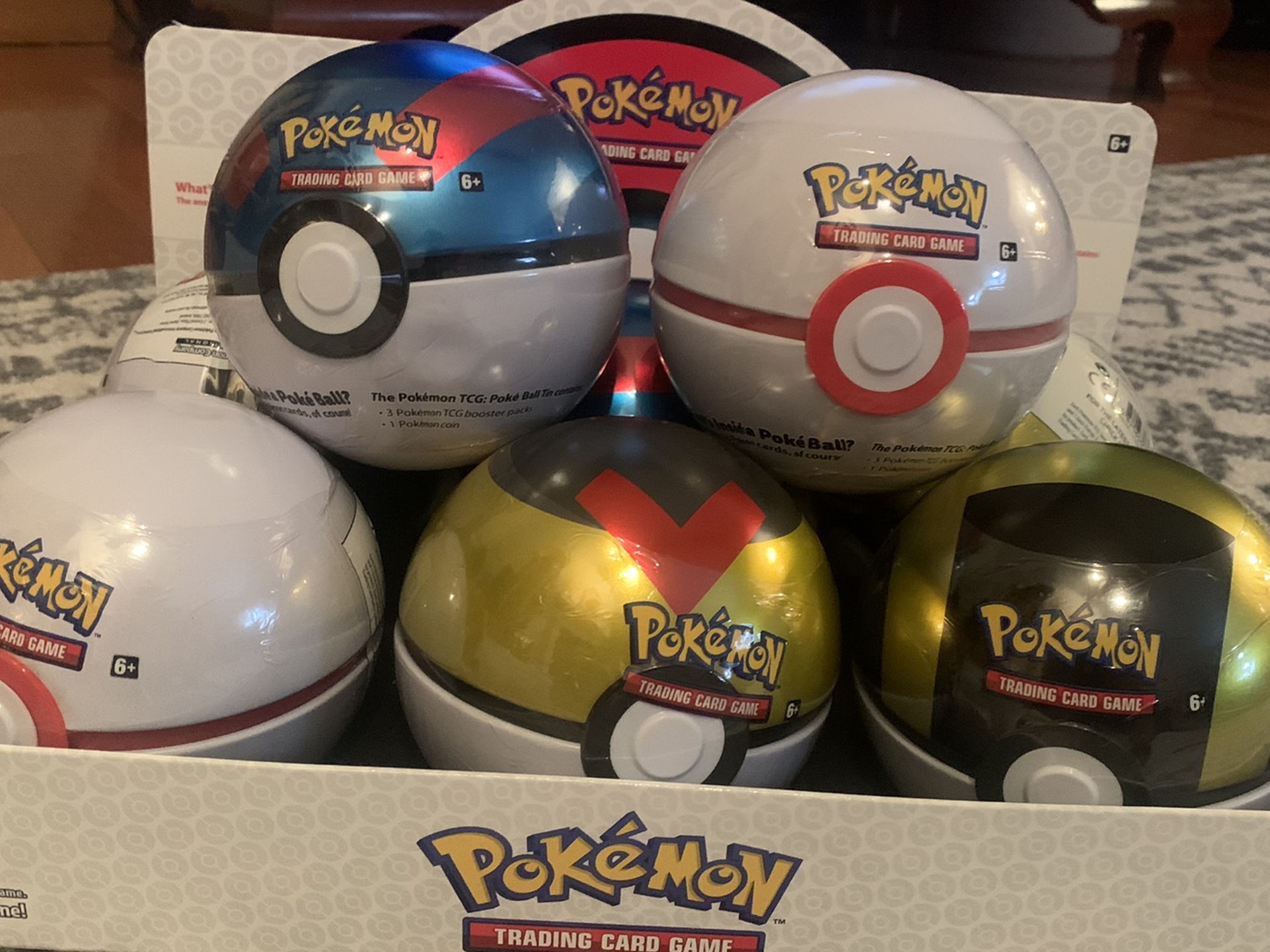 Pokemon Ball Tins